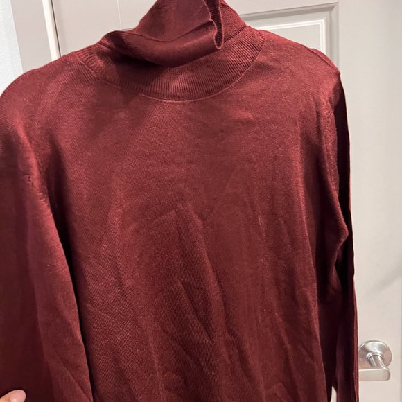 Mens Wool Turtle Neck Sweater - Picture 8 of 8